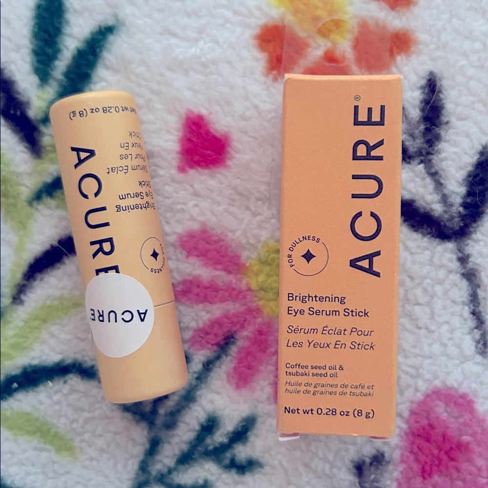 NWT Acure Brightening Eye Serum Stick